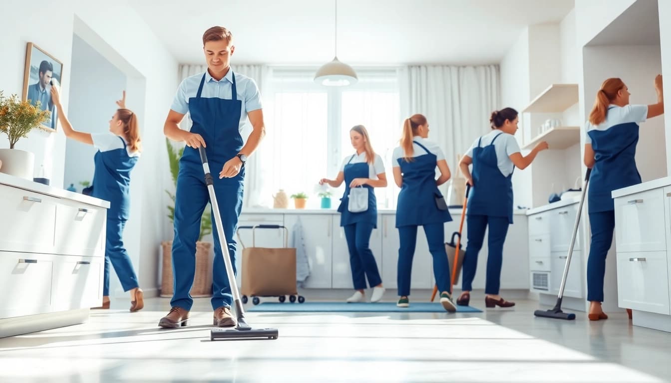 Vad kostar hemstädning utförd av professionella städare i ett rent hem?