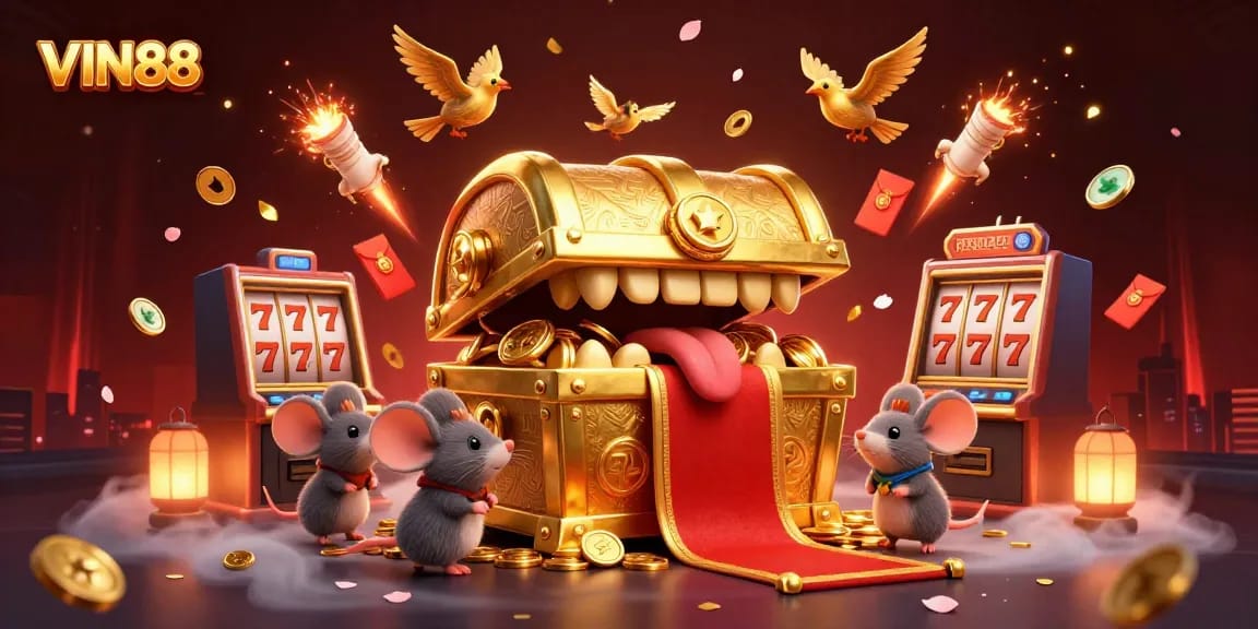 Experience the thrill of VIN88 with vibrant slot machines and enchanting game elements.