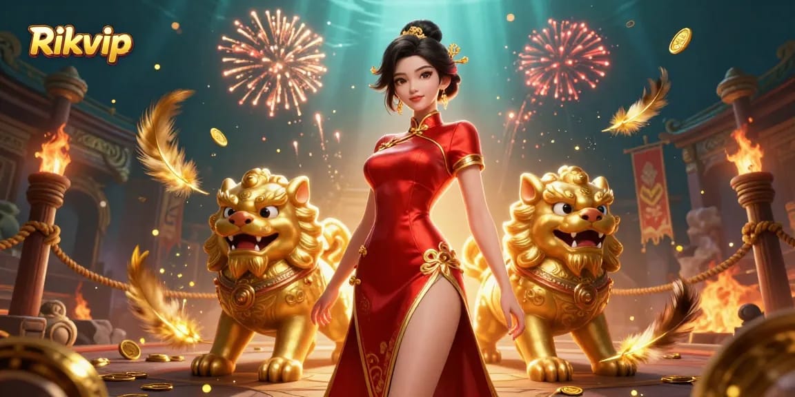 Engage with Rikvip's exciting casino games featuring captivating illustrations and dynamic action.