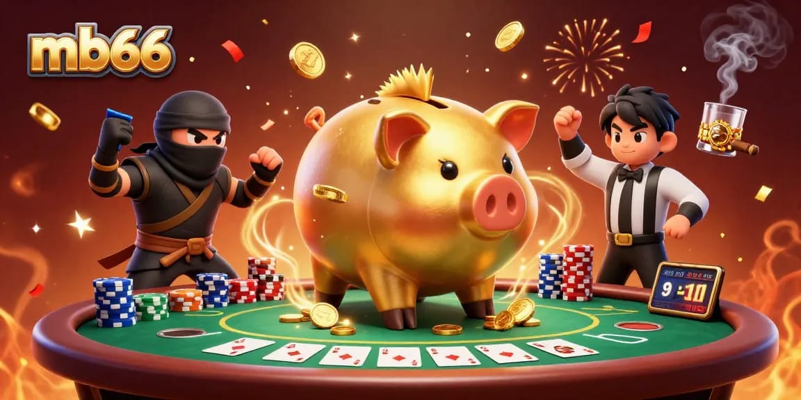 Engage with mb66's thrilling casino atmosphere featuring dynamic characters and vibrant poker action.