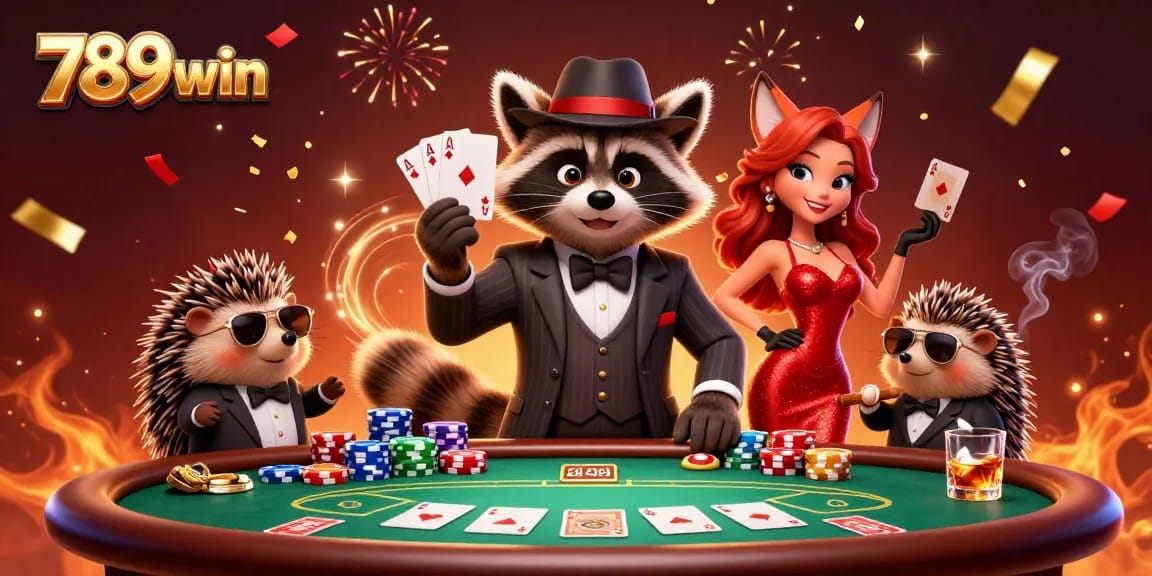 Join the winning gameplay with 789win through exciting poker action and vibrant characters.