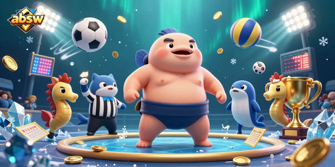 Experience the thrilling excitement of abssw with this dynamic underwater casino scene featuring a fugu in action.