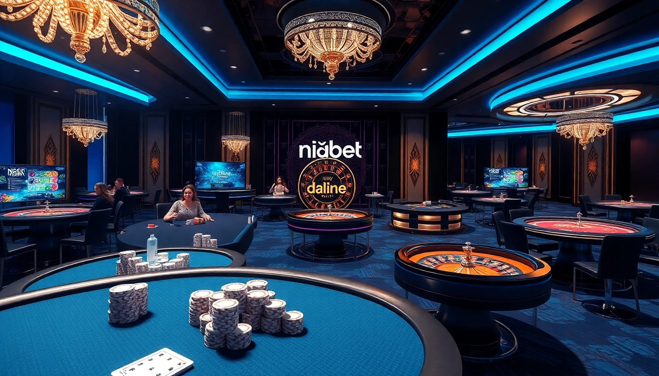 Experience the excitement of nhà cái dabet with dynamic casino tables and thrilling gameplay.