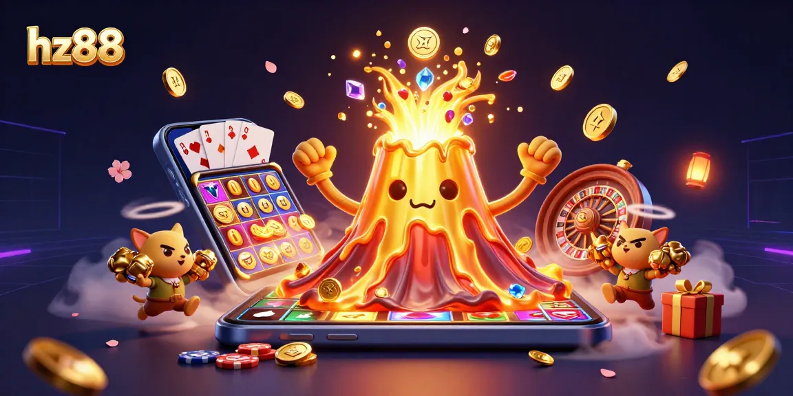 Experience thrilling wins at hz88 with vibrant slots and treasures in a captivating 3D fantasy!