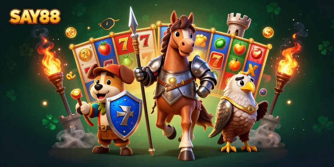 SAY88 boosts excitement with lively slot games, featuring captivating visuals and action-packed elements.
