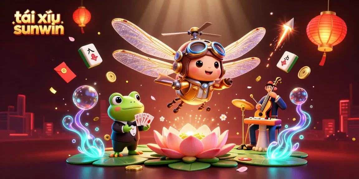 Engage in tài xỉu sunwin game action with a vibrant casino scene featuring skilled croupiers and lively elements.