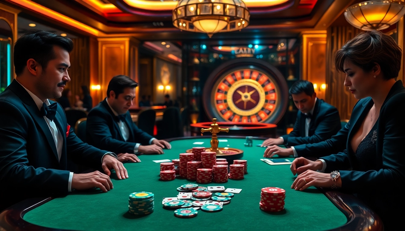 Betting at the luxury poker table at nhà cái ta88's premier casino environment.