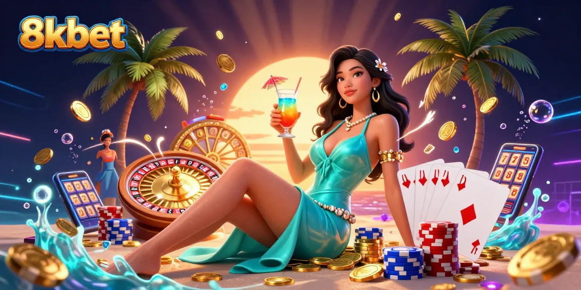 Win big with 8xbet's vibrant casino scene filled with luxury and excitement.