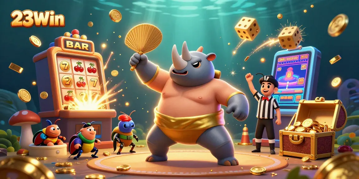 Experience thrilling jackpots and rich rewards with 23Win's vibrant casino scene!