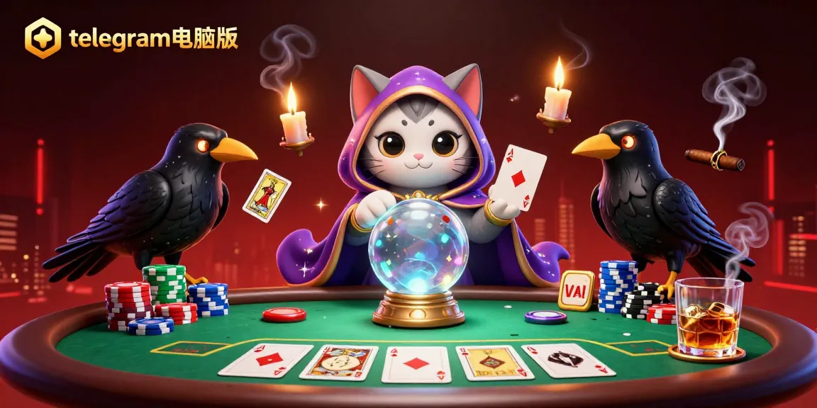 通过塔罗洞察和扑克兴奋,体验生动的赌场场景,尽在telegram电脑版。