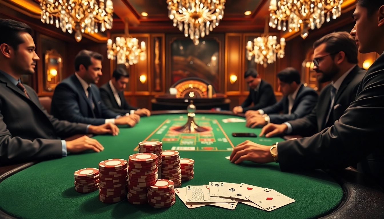 Experience the thrill of nhà cái one88 at a luxurious poker table with vibrant poker chips.