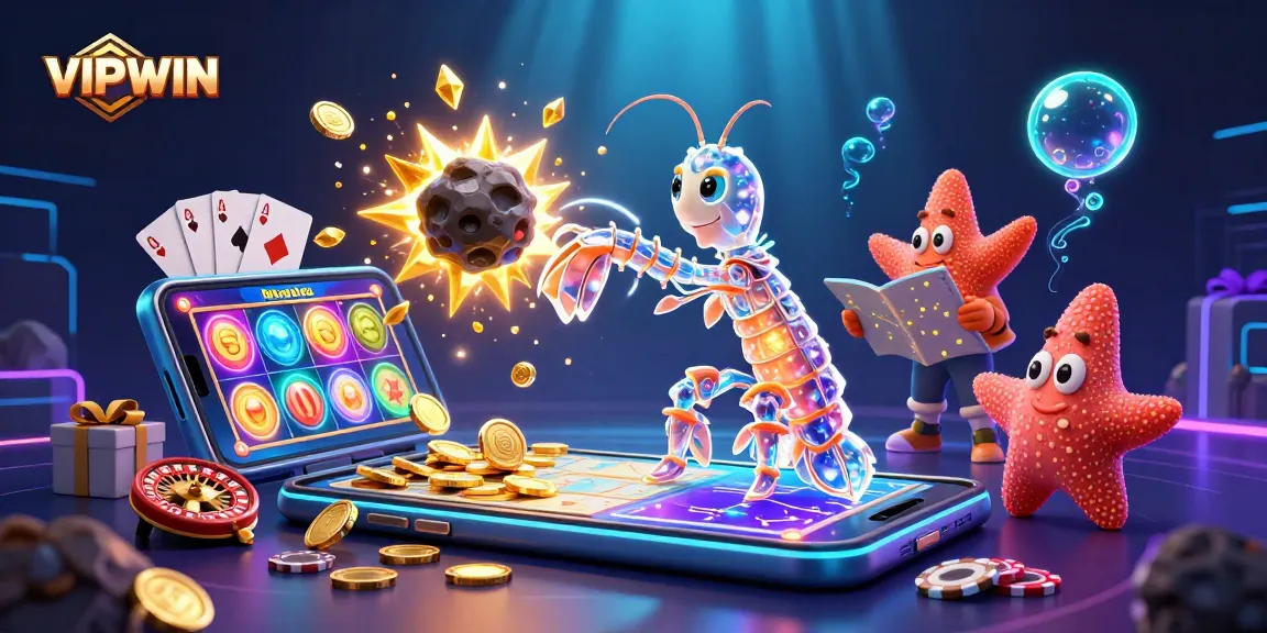 Win big at VIPWIN with exciting adventures in a vibrant, cosmic casino world