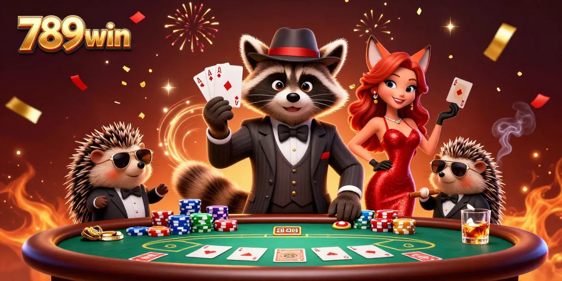 Join the winning gameplay with 789win through exciting poker action and vibrant characters.