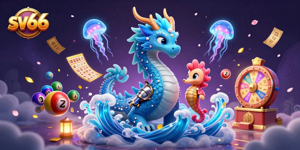 Experience thrilling gaming with sv66, featuring a vibrant underwater dragon scene with casino elements.