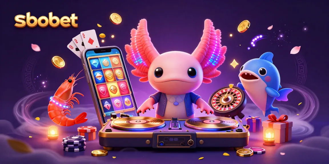 Bet on sbobet and experience winning excitement with this vibrant 3D illustration.