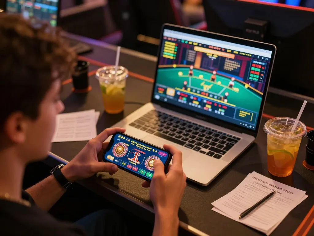 Players enjoying F168 mobile roulette on their devices while sitting comfortably at home
